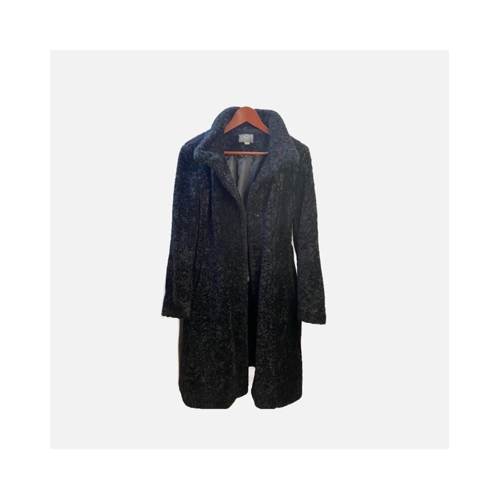 Warm Cozy Black Teddy Full Body Coat